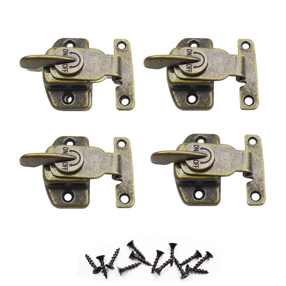 cgmj 4 件装 桌扣 餐桌 锁 连接器 五金配件 青铜色